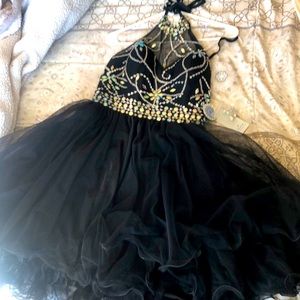 Black party dress